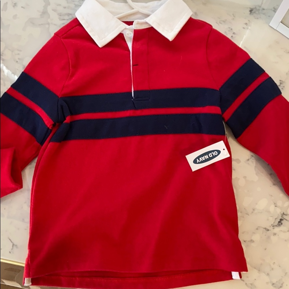 NWT old navy long sleeve polo